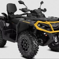 Can-Am Outlander MAX 1000 XT-P T Gris, Negro y Amarillo