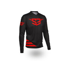 CAMISETA S3 BLACK RED