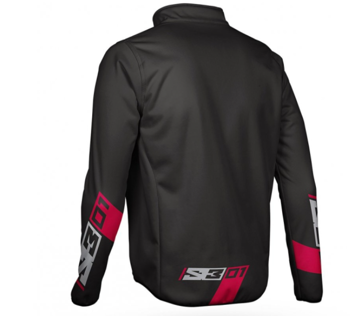 S3 GREY RED CHAQUETA JKT S3 - Imagen 3