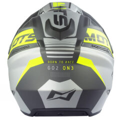 CASCO MOTS GO2 GRIS FLUOR