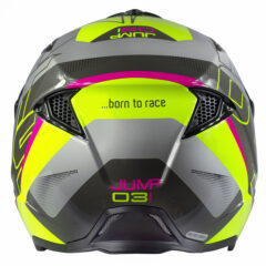 CASCO MOTS JUMP UP03 AMARILLO / ROSA