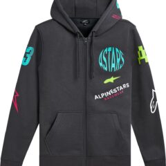 Sudadera ALPINESTARS con capucha  y cremallera Variegate