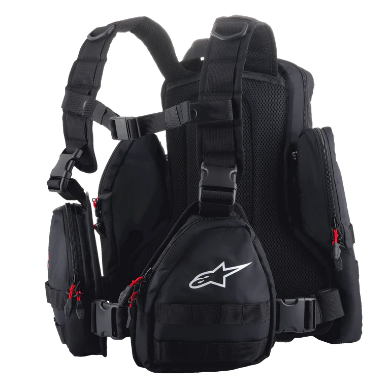 MOCHILA TACTICA ALPINESTARS TECHDURA NEGRO - Imagen 2