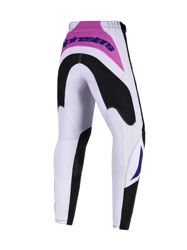 PANTALONES ALPINESTARS INFANTIL FLUID GRID LILA - Imagen 2