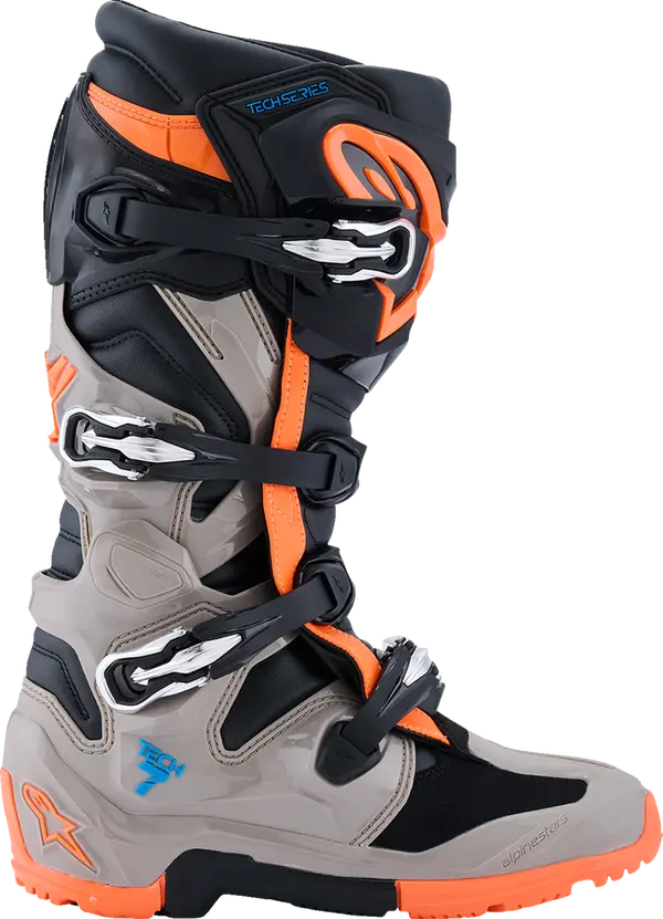 BOTAS ALPINESTARS TECH 7 ENDURO NARANJA - Imagen 2