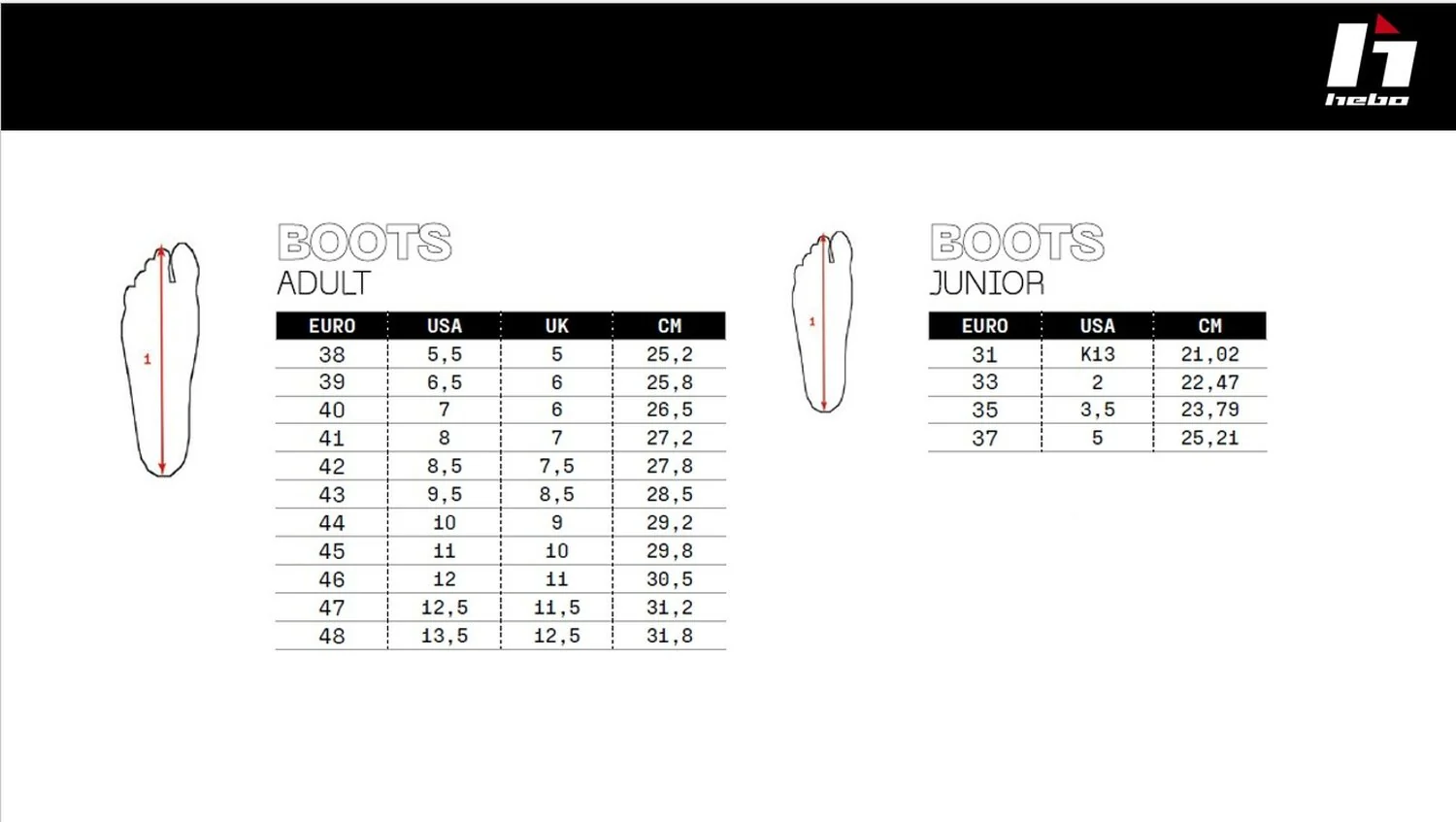 BOTAS HEBO TRIAL TECHNICAL 3.0 JUNIOR - Imagen 3