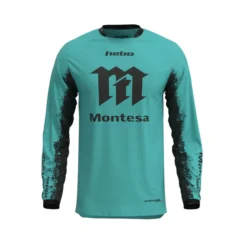 CAMISETA HEBO MONTESA TECH CLASSIC TURQUESA