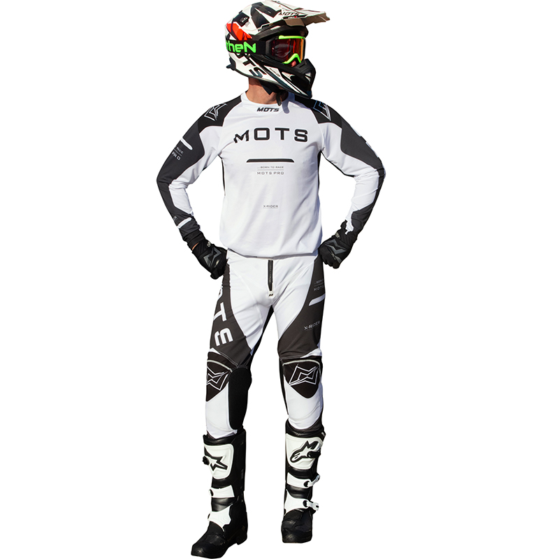 Pantalon MOTS X-RIDER BLANCO - Imagen 3