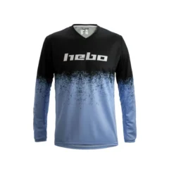 Camiseta HEBO Pro V Dripped Junior AZUL