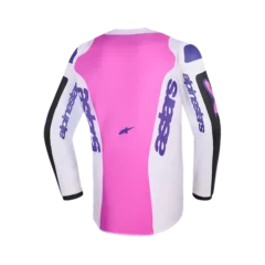 CAMISETA ALPINESTARS JUNIOR FLUID GRID LILA