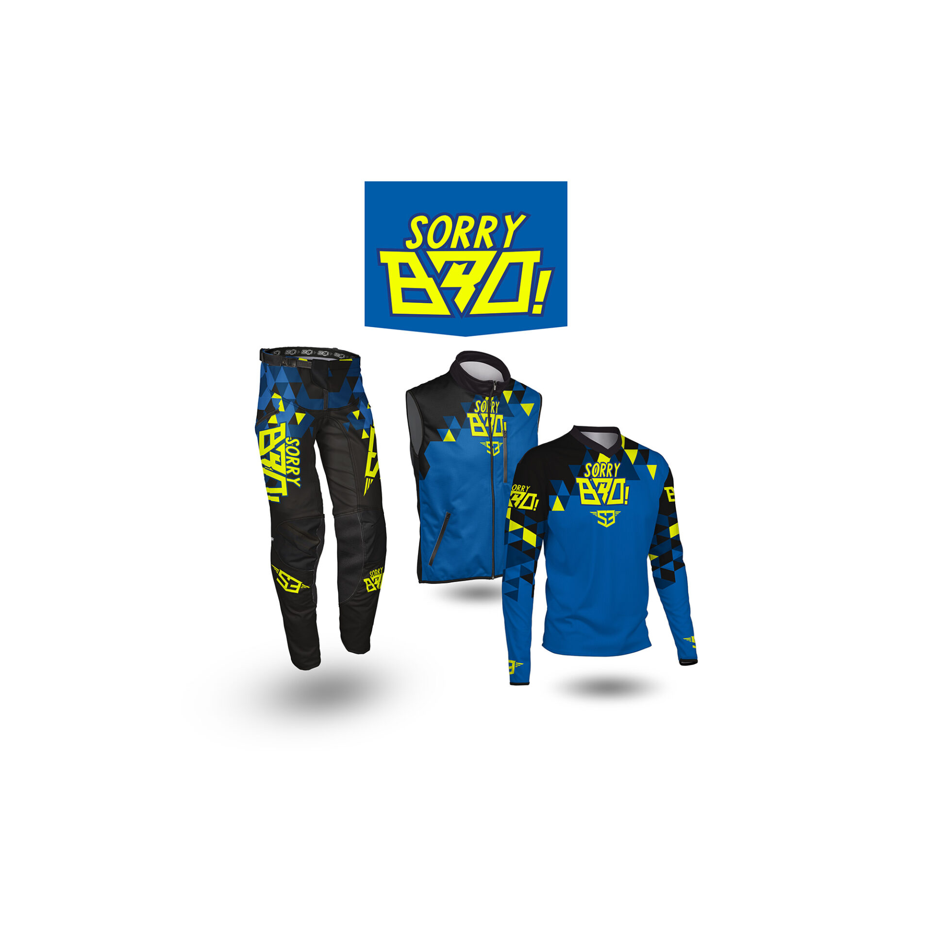 CHALECO TERMICO S3 SORRY BRO AZUL - Imagen 2