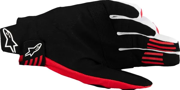 GUANTES ALPINESTARS TECHSTAR MX ROJO - Imagen 2