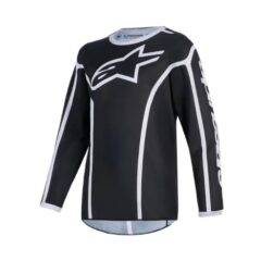 CAMISETA ALPINESTARS JUNIOR FLUID APEX NEGRO