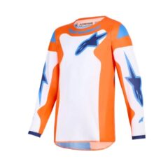 CAMISETA ALPINESTARS JUNIOR FLUID GRID NARANJA