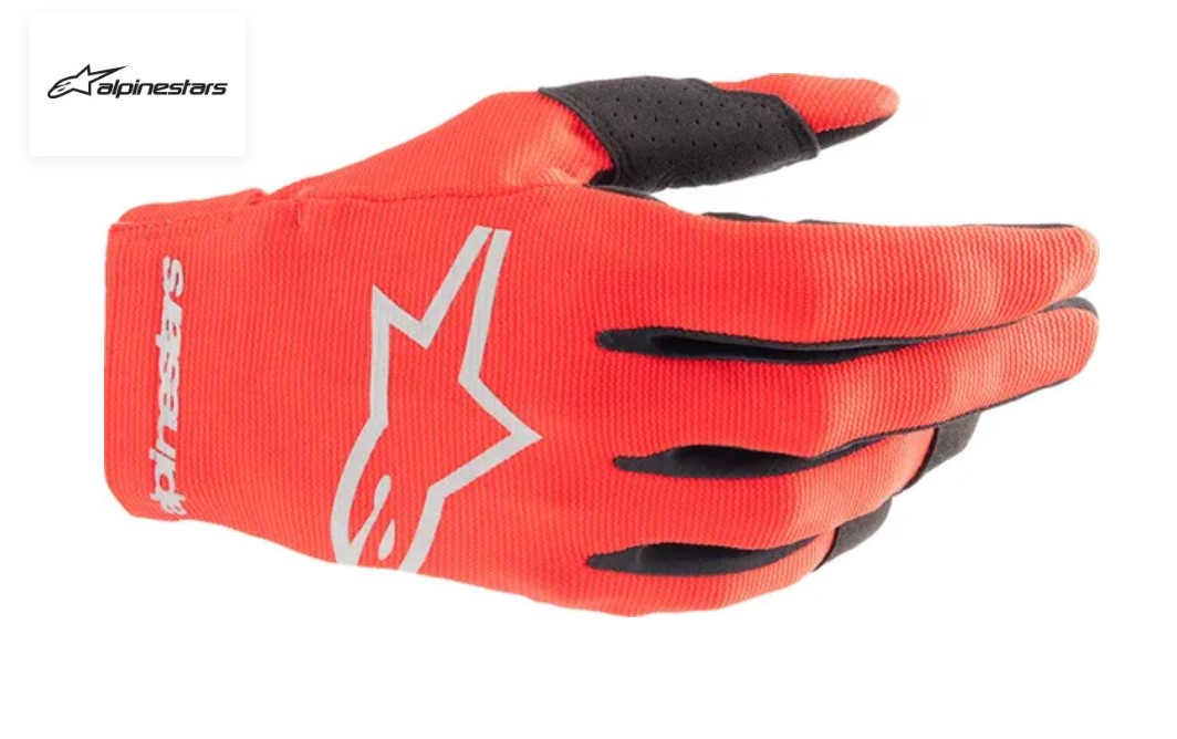 GUANTES ALPINESTARS RADAR ROJO