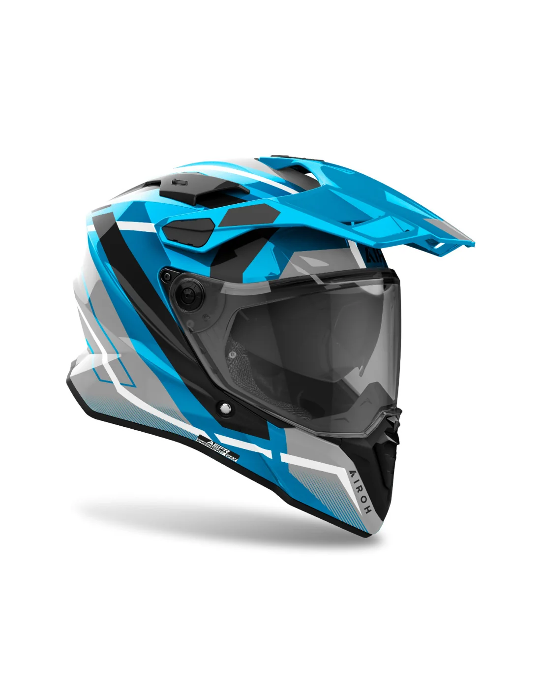 CASCO AIROH COMMANDER 2 MAVICK AZUL - Imagen 2