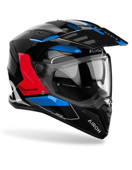 CASCO AIROH BANDIT TUNE AZUL/ROJO - Imagen 2