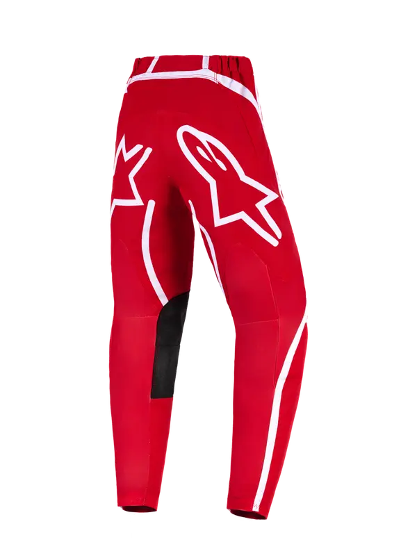 PANTALONES ALPINESTARS INFANTIL FLUID APEX ROJO - Imagen 2