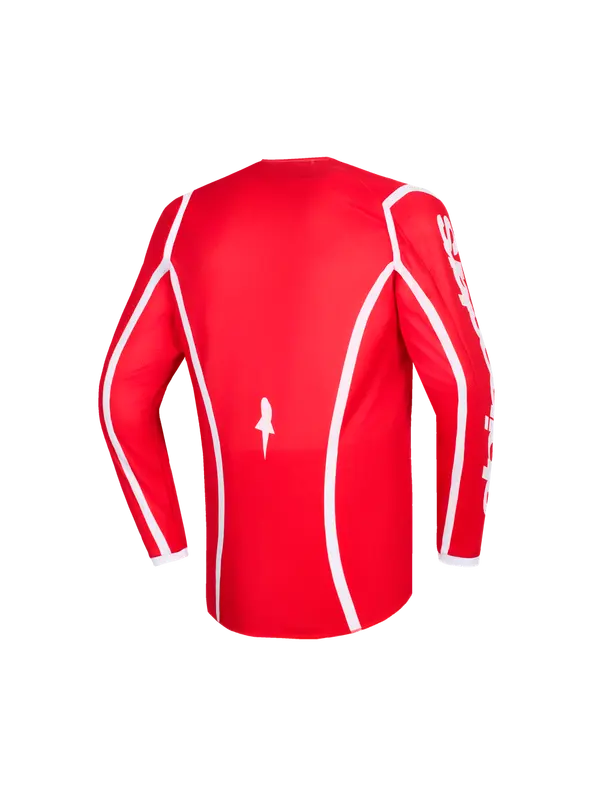 CAMISETA ALPINESTARS JUNIOR FLUID APEX ROJO - Imagen 2