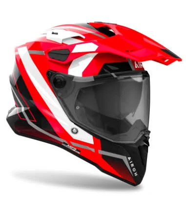 CASCO AIROH COMMANDER 2 MAVICK ROJO - Imagen 2