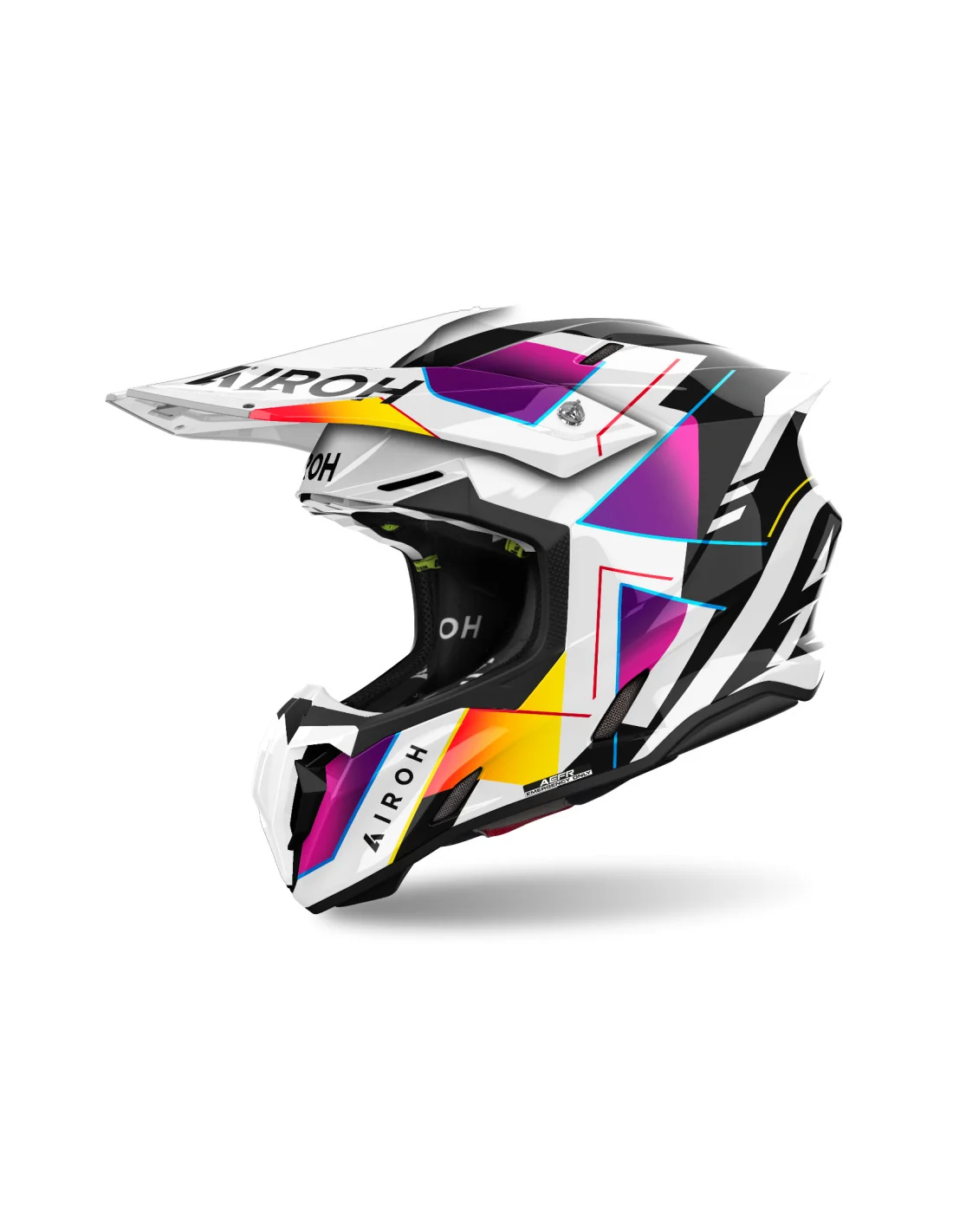 CASCO ENDURO AIROH TWIST 3 RAINBOW