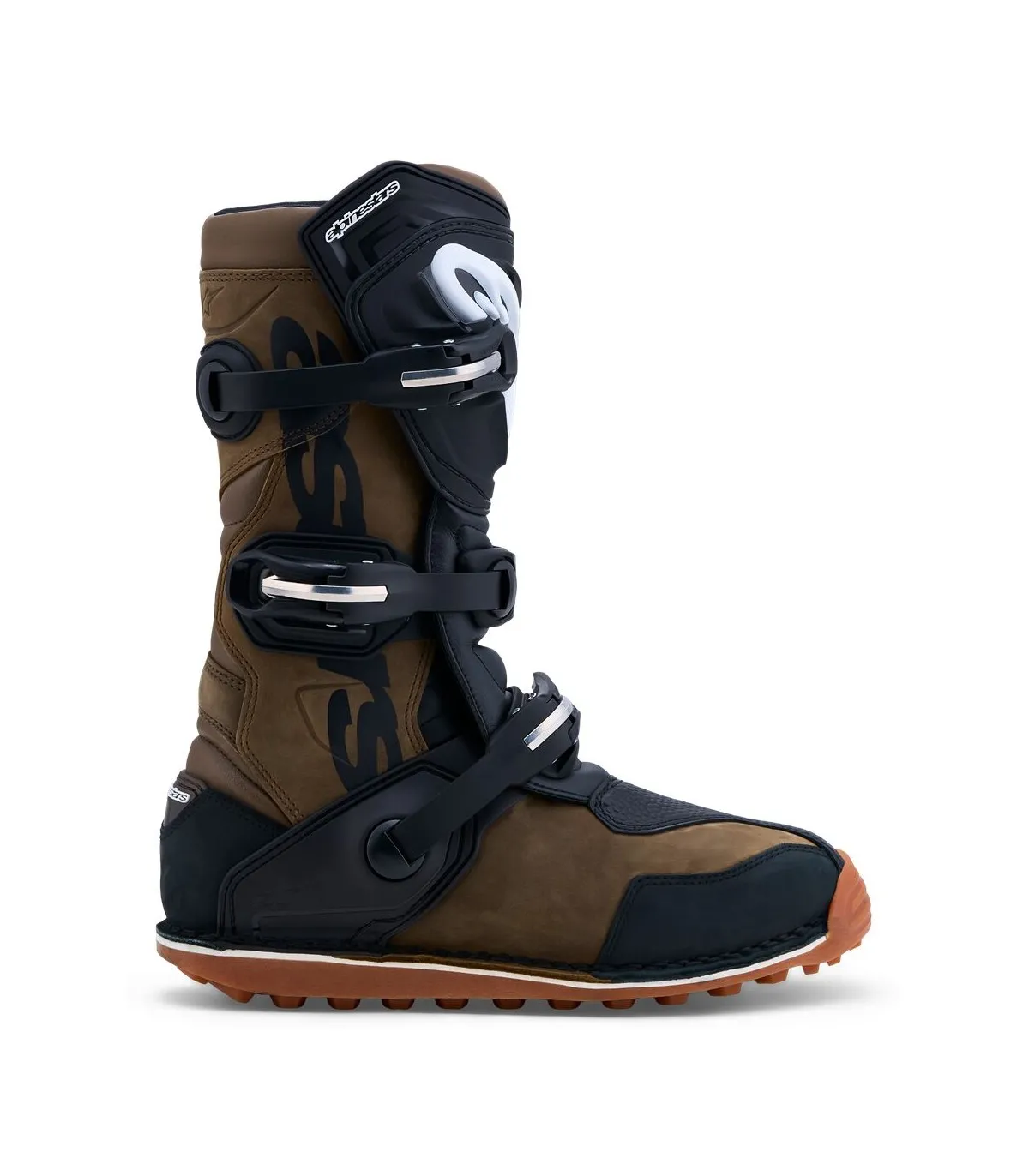 Botas Alpinestars Trial Tech-T Negro Marrón - Imagen 3