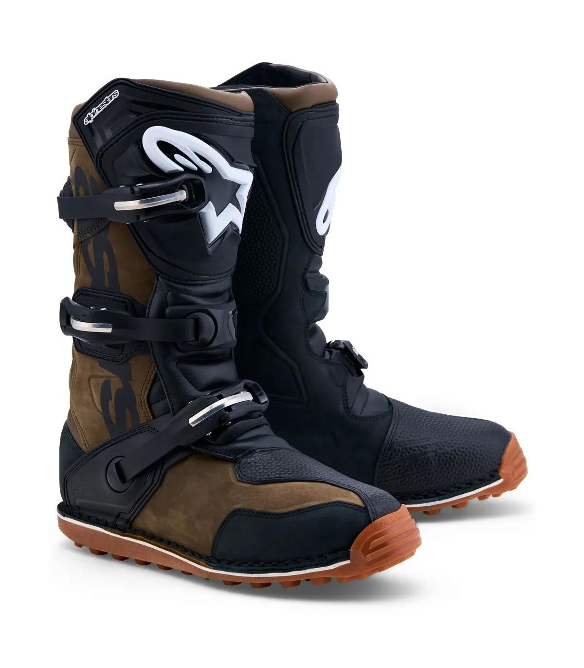 Botas Alpinestars Trial Tech-T Negro Marrón